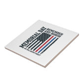 Carreau Jour du Souvenir Hommage et Tribut Vector Des (Côté)