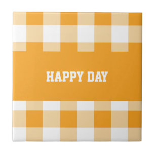 Carreau Jour heureux En vichy Motif