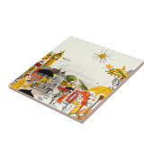 Carreau Jour pluvieux à Londres (Côté)