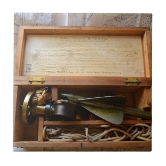 Carreau Journal de bord antique