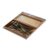 Carreau Journal de bord antique (Côté)