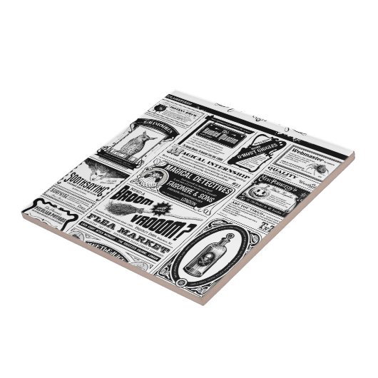 Carreau journal déplaisant (Côté)