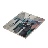 Carreau Journée de la Pluie de Paris par Gustave Caillebot (Côté)