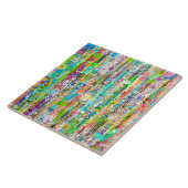 Carreau Jours ensoleillés 6 x 6 Carrelage en céramique (Côté)