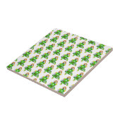 Carreau Joyeuse Saint-Patrick Lapin Carrelage en Céramique (Côté)