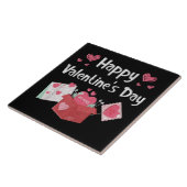 Carreau Joyeuse Saint-Valentin Sois Mienne Cœurs Mignons (Côté)