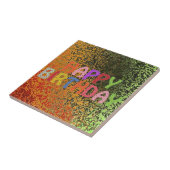 Carreau Joyeux anniversaire (Côté)