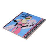 Carreau Joyeux anniversaire (Côté)