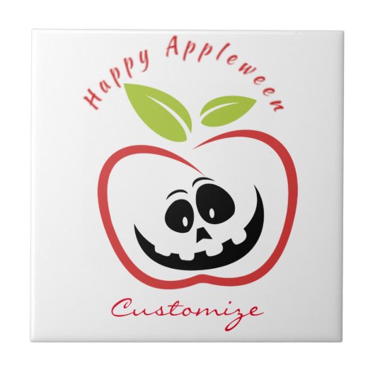 Carreau Joyeux Appleween Jack O'lantern Thunder_Cove (Devant)