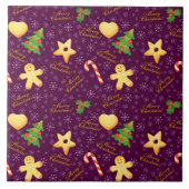 Carreau Joyeux Carrelage de Noël (Devant)