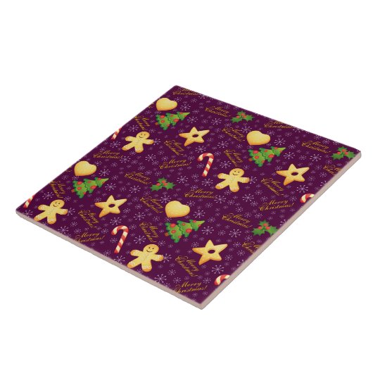Carreau Joyeux Carrelage de Noël (Côté)
