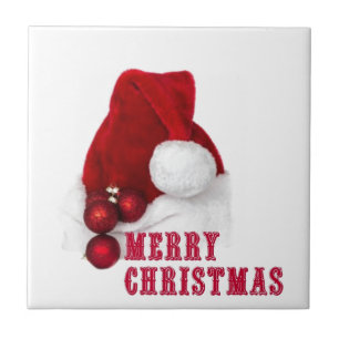 Carreau Joyeux Casquette de Noël