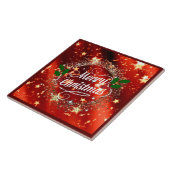 Carreau Joyeux Christmans, parties scintillant et brillanc (Côté)