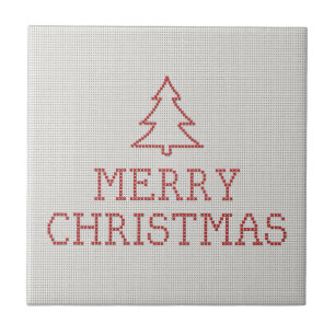 Carreau Joyeux croix de Noël