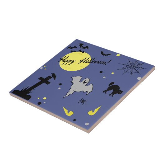 Carreau Joyeux Halloween (Côté)