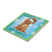 Carreau Joyeux Howlidays Dogue (Côté)