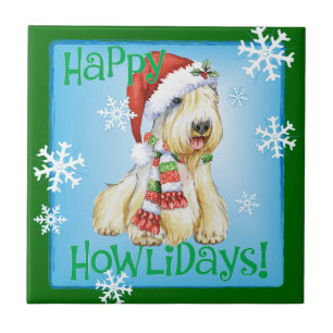 Carreau Joyeux Howlidays Sealyham Terrier