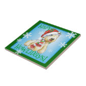 Carreau Joyeux Howlidays Sealyham Terrier (Côté)