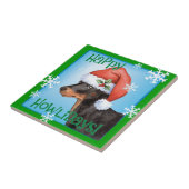 Carreau Joyeux Howlidays Toy Manchester Terrier (Côté)