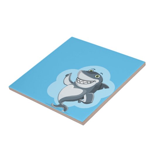 Carreau Joyeux requin (Côté)