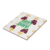 Carreau Joyeux Saint Patrick's Day Lovely Art Print (Côté)