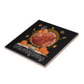 Carreau Joyeux Thanksgiving  (Côté)