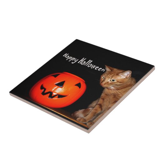 Carreau Joyeux Tile d'Halloween (Côté)