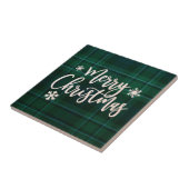 Carreau Joyeux tuile céramique de Noël (Côté)