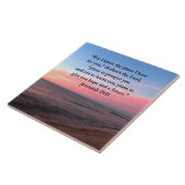 CARREAU JOYFUL JEREMIAH 29:11 SUNRISE (Côté)