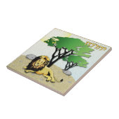 Carreau Judaïque 12 Tribus Israël Juda (Côté)