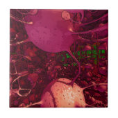 Carreau Jungle de fractale (Devant)