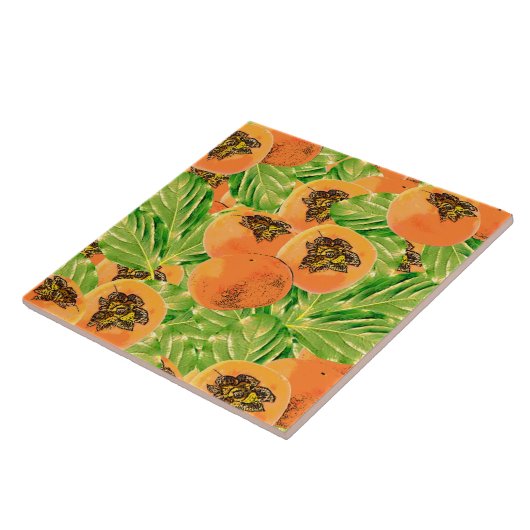 Carreau jungle de perssimon (Côté)