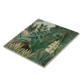 Carreau Jungle équatoriale, 1909 (huile sur la toile) (Côté)