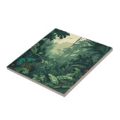 Carreau jungle tropicale végétation exotique luxuriante pl (Côté)