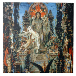 Carreau Jupiter et Semele, 1894-95 (huile sur la toile)