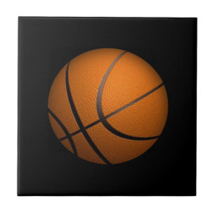 Carreau Juste un ballon de basket-ball Sport
