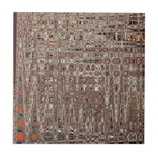 Carreau Juste une pointe d'orange (Devant)