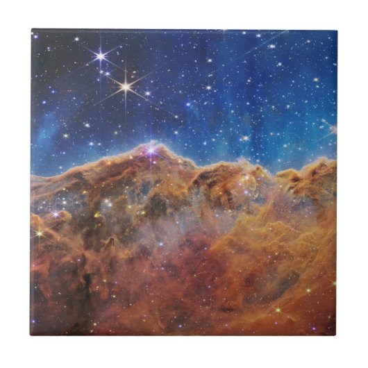 Carreau JWST James Webb Télescope Spatial Falaises cosmiqu (Devant)