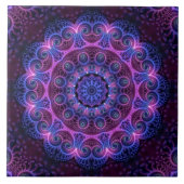 Carreau Kaleidoscope Apophyse Coeurs Mandala (Devant)