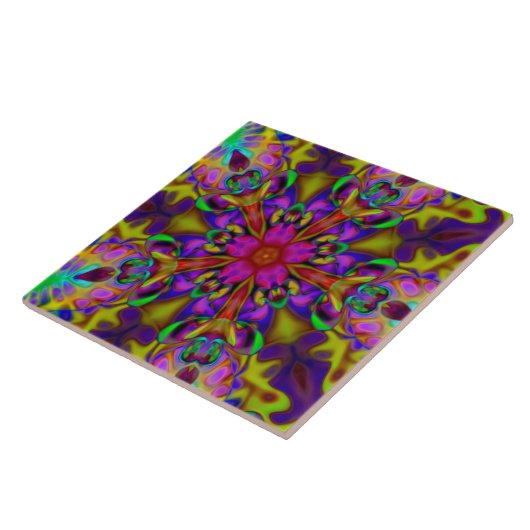 Carreau Kaleidoscope Apophyse Fractage Art - II (Côté)