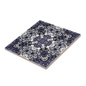 Carreau Kaliedoscope marocain géométrique de style ornemen (Côté)