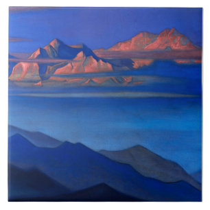 Carreau « Kanchenjunga » de Nicholas Roerick