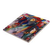 Carreau Kandinsky 1913 Peinture Abstraite (Côté)