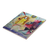 Carreau Kandinsky 1925/jaune/rouge/bleu/pixdezines (Côté)