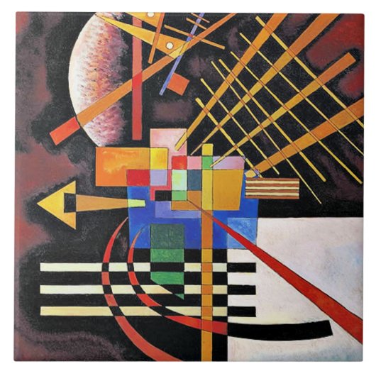Carreau Kandinsky - Above and Left, (Devant)