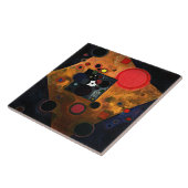 Carreau Kandinsky - Accent sur le Rose (Côté)