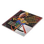 Carreau Kandinsky - Au-dessus et à gauche, (Côté)
