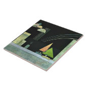 Carreau Kandinsky - Au repos, célèbre oeuvre abstraite (Côté)