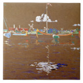 Carreau Kandinsky - Bateaux (Devant)