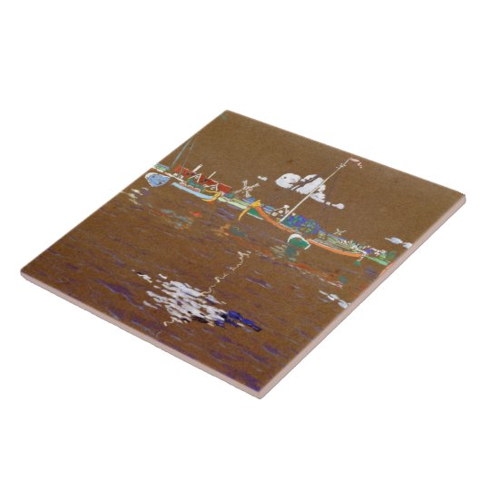 Carreau Kandinsky - Bateaux (Côté)